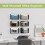Professional Arched Design Wall Pocket, Robust Construction for Longevity, Letter Size Compatibility 5