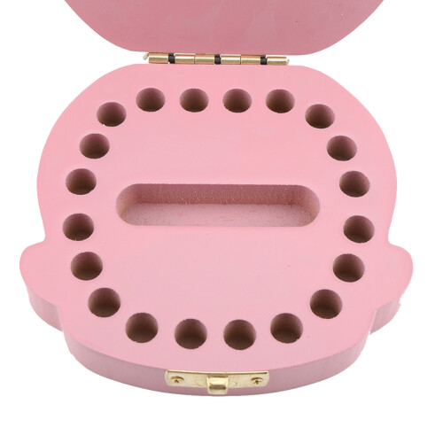 First Tooth Organizer για Αγόρια, Χαριτωμένο Δοχείο Δοντιών από Φυσικό και Φιλικό προς το 1