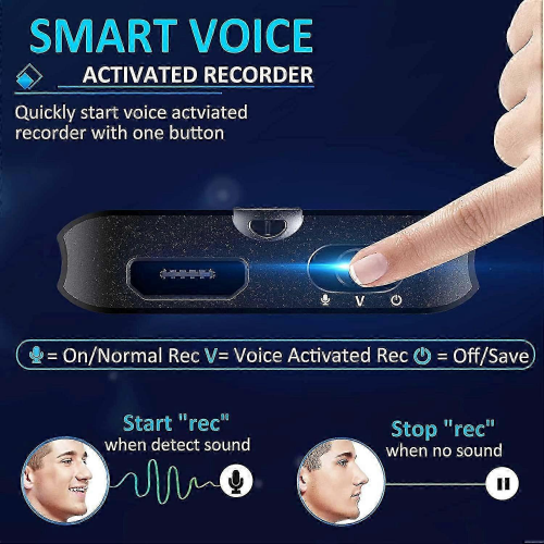 (16GB) 2025 16GB φωνητικής εγγραφής, φωνητικής εγγραφής με χωρητικότητα εγγραφής 192 ωρ 2