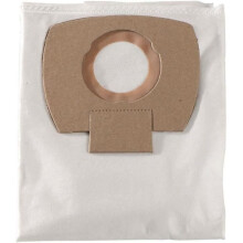 5 Filter bags for vacuum cleaner - METABO - In fiber - 25 L
