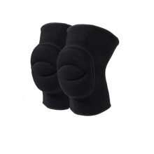 Knee Pads, Knee Pads, Volleyball Dance Knee Pads, Thick Sponge Knee Pads, Soft Dance Knee Pads, Elastic Knee Pads, Knee Pads, Hiking (L), black, L