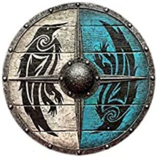 Viking Bjorn Lothbrok Cosplay Medieval Armor Role Play Viking Shield (76.2 cm)