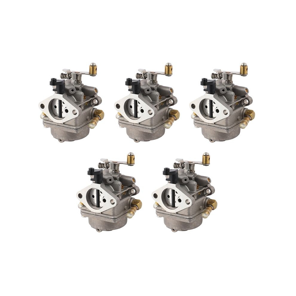 5X Carburetor Assembly For Yamaha F6 4-Stroke 6Hp Marine Motor 6Bx-14301-10 6Bx-14301-11 6Bx-14301-00 6133869905446