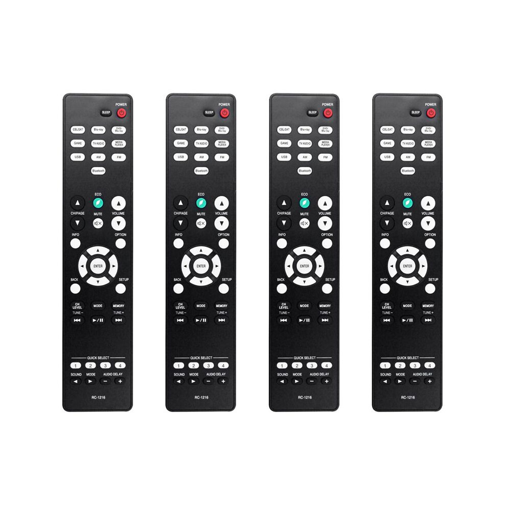 4X Rc-1216 Replace Remote Control For Denon Av Surround Receiver Avr-S530bt Avrs530bt Avr-S540bt Avrs540bt Avr-X550bt 4711904377919