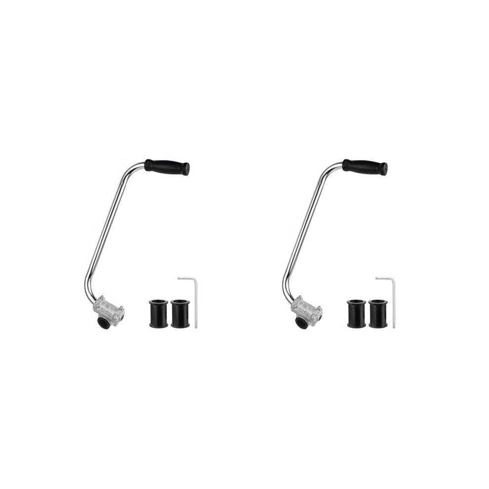 2X Trimmer Handle, Ergonomic Trimmer Handle, Handle Extension With Stand Clamp,Multifunctional Garden Lawn Mower Handle 4713445706616
