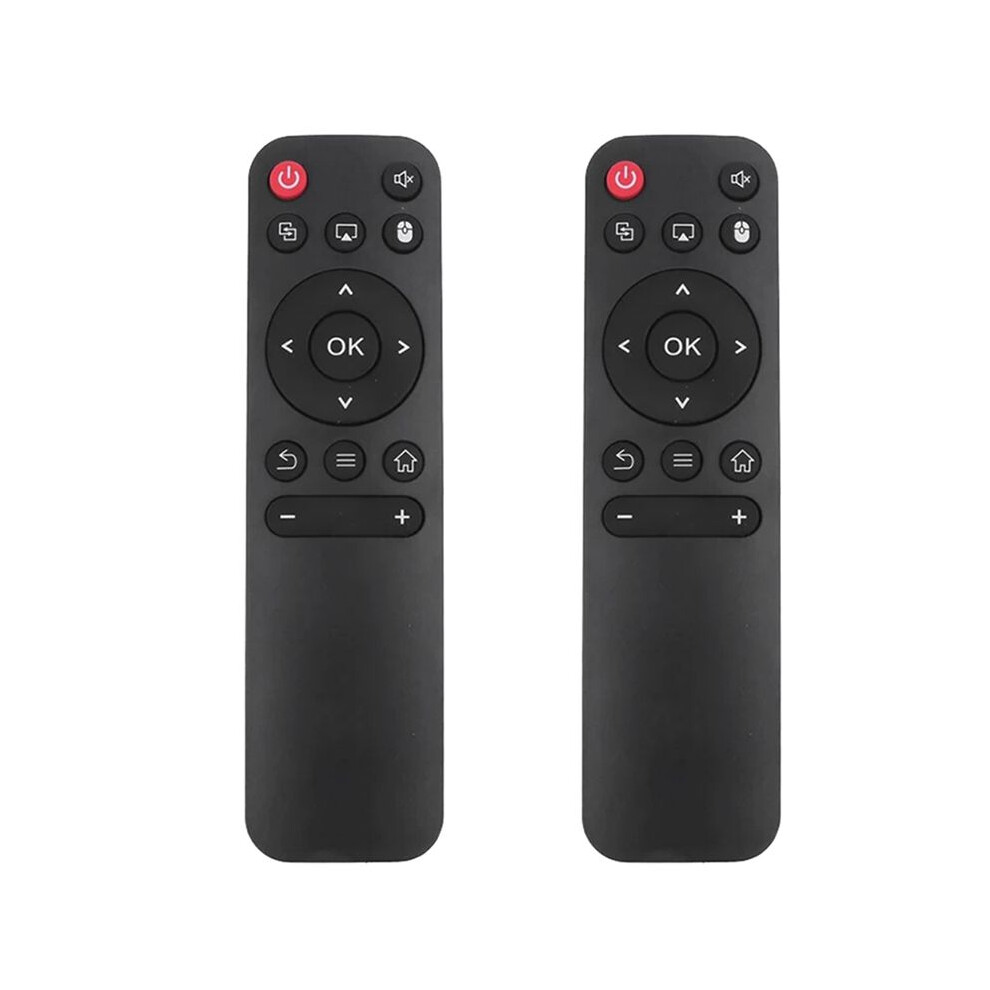 2X Projector Remote Control For Hy300 Hy320 Hy300 Pro Projector Portable Control Remote Universal Black 4712117451380