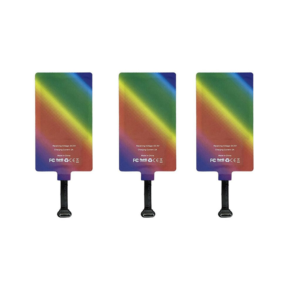 3X 10W 5V 2A Wireless Charging Receiver Module Universal Port for Android Qtandard(Type-C)