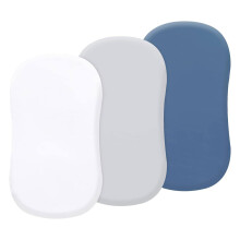 Breathable Fitted Sheet, Removable Crib Sheet, Changing Pad Cover for Newborns, 3Piece Set 3