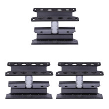 3X Metal RC Car Workstation Work Stand Repair 360 Degree Rotation for 1/8 1/10 1/12 1/16 Scale Models,Black