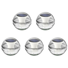 5X LED Solar Floating Light Waterproof Swimming Pool Lamp Color Changing Garden Decoration Lawn Lights for Fountain Pond