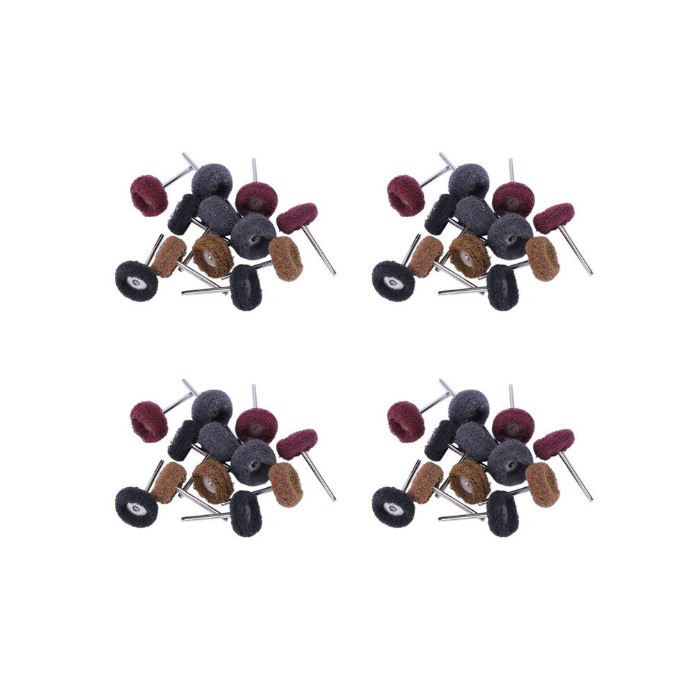 48 Pcs Polishing Sanding Polish Wheel Buffer Abrasive Brush Head For Dremel Rotary 4711822198986