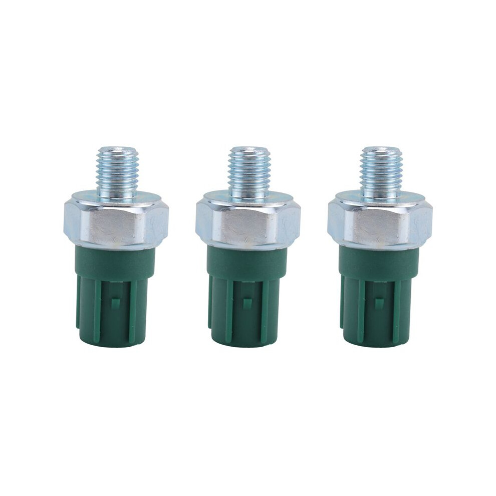 3X Oem Oil Pressure Switch Sensor For Honda Acura Vtec B16a B18c D16y8 D16z6 37250-Pr3-003 Silver/Green 4711955906861