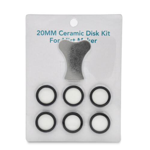 3/6/10pcs Mist Maker Maintenance Kit,20mm Ceramic Disk-6 slices