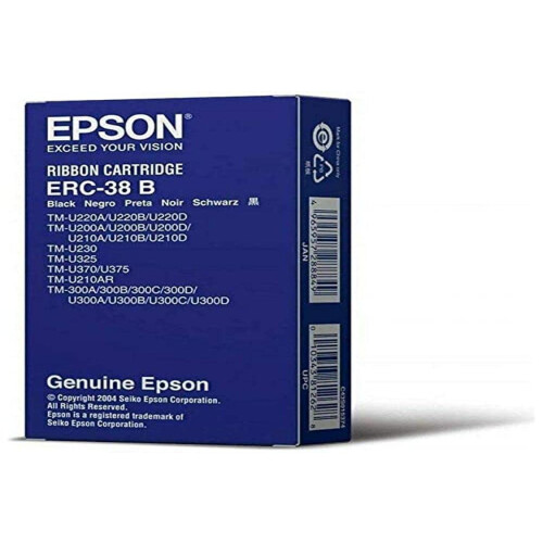 C43S015374  ERC 38B  Print ribbon  1 x black