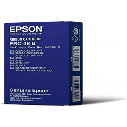C43S015374  ERC 38B  Print ribbon  1 x black 2