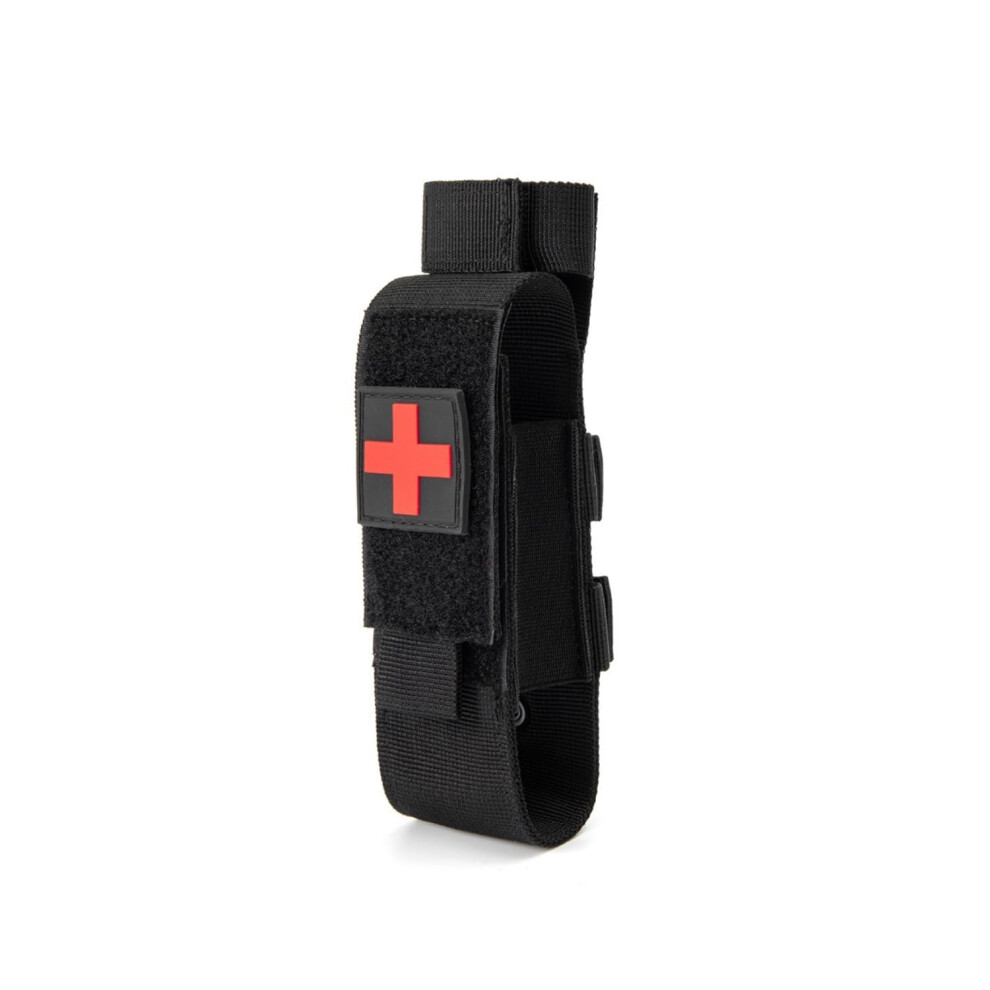 Black Tourniquet Holder, Tourniquet Holster, Pouch Scissor Bag, Portable Military Medical Bag,