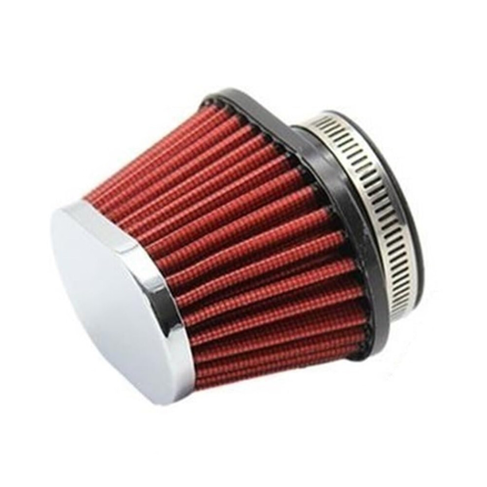 Motorcycle Air Filter, Air Filter For Motorcycle, Universal Motor Filter, Air Cleaner, Motorcycle Filter 51/55/60Mm, Motorcycle Air Filter Red 9365049606738