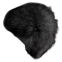 Postiche de pratique de toilettage pour animaux de-cheveux noirs