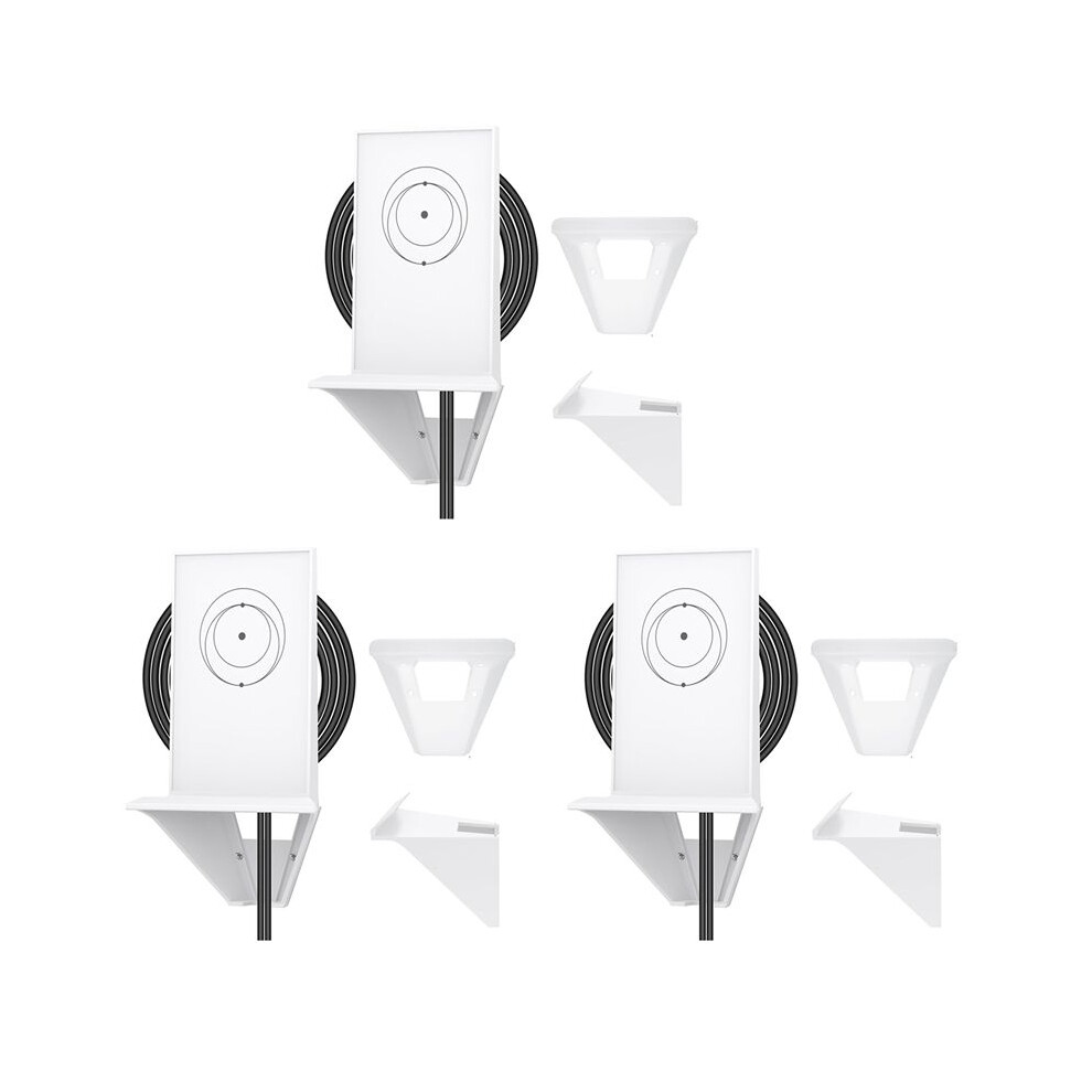 3X Router Stand Wall Mount Bracket For Starlink Gen 2, Sturdy Router Stand With Screw Mounting Kit 4712358673909