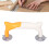 Linealgriff, Gelb/Weiß, ergonomisch, einfache 12
