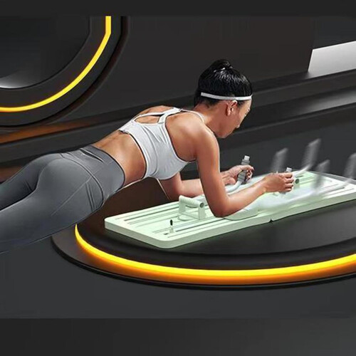 Pilates Board for Women, Multifunctional Exercise, Foldable Core Workout Machine, Green 1
