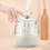 320ML Portable Ultrasonic Air Humidifier Usb Carousel-White 7