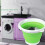 Mini Foldable Laundry Tub Automatic/for-Light Grey 3 3