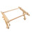 Adjustable Beechwood Sewing Frame Stand With Nonslip Clamps For 1