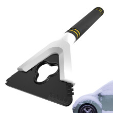 PP/EVA Auto Snow Shovel Durable Ice Scraper with Comfortable Grip, Compact Winter Tool for Cleaning Windshields, Cars, Pickups, Units, Outdoor Kits