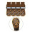 4pack Durability Dog Socks Thickened Paws Protectors Outdoor-M 2