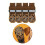 4pack Durability Dog Socks Thickened Paws Protectors Outdoor-M 6