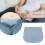 Pregnancy Pants Waistband Extender Button Reusable Elastic-grey 7