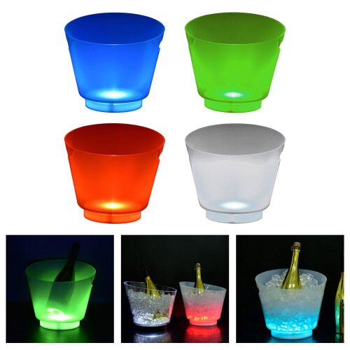 Portable Light Up Beverage Coolers Shatters proof-white light1 2