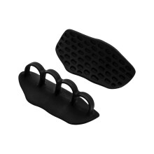 1 pair of nonslip fitness wrist straps for women, palm protection, gloves for weightlifting and fitness workouts, black