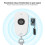Wireless Relay Switch High Sensitivity RF Transmitter and Receiver Long Range Control Remote Control Relay for LED Light Garage Door Flexible Operatio 7