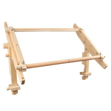 Wood Stitching Armrest Portable Embroidery Stand For Home