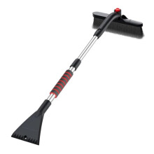Extendable Auto Snow Shovel, Ice Scraper, Snow Brush, Detachable Windshield Wiper, Snow Removal, Broom, Winter, Car Cleaner, Tool Accessories, Black