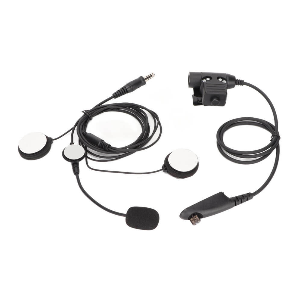 Motorcycle Headset For Outdoor Biking, Full Face Helmet Headset With Boom Mic Microphone Noise Cancelling, Clear Communication For Extreme Road Enviro 9416038654640