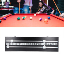 Billard-Anzeigetafel, 2-Spur, platzsparend,