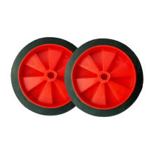 Training wheels for kids 12' to 20' in portable noisereducing bike support rear wheels for cycling accessories, red.
