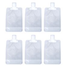 Strapazierfähige, tragbare Flüssigkeitsverpackungsbeutel für vielfältige Anwendungen, praktisches Design, transparenter Körper, auslaufsicherer