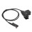 Προσαρμογέας ακουστικών PTT Tactical Headset υψηλής αντοχής με ακριβή εφαρμογή κοπής και 3