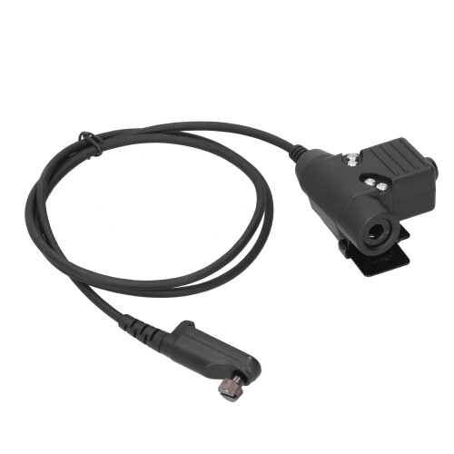 Προσαρμογέας ακουστικών PTT Tactical Headset υψηλής αντοχής με ακριβή εφαρμογή κοπής και 2
