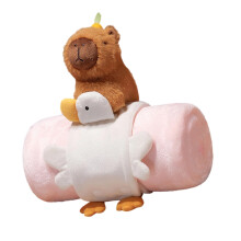 Comfortable Fleece Throw Safe For Infants Children-170 100cm C