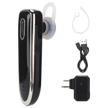 Trådlöst Bluetooth-headset med brusreducerande hörlurar för företag, för Android och iOS, svettbeständiga ergonomiska bågdesign,