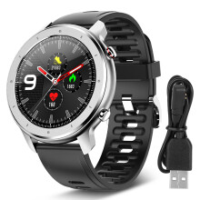 Smartwatch Men Fitness Tracker Watch Bluetooth Call Waterproof Tactical Watch With Heart Rate Monitor Sleep Monitor Blood Oxygen Monitor For Android i