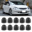 Durable Plastic Bolt Protector Cap Decorate Hexagonal Screws Tamper Resistant Design Smooth Surface No Burrs Easy Installation Rustproof Weather 5