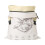 Organic Cotton Bees Wax Food Bag Kitchen Storage Solution-White 1