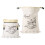 Organic Cotton Bees Wax Food Bag Kitchen Storage Solution-White 6