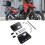Motorrad-Seitenkoffer-Halterungssatz, robuste 12